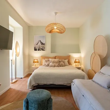 Brand New Stylish Principe Real With Patio Apartmán